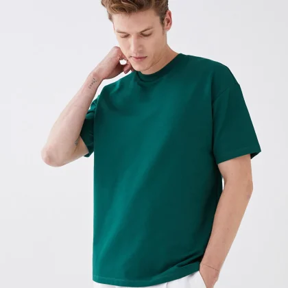 Green - Drop Shoulder T-shirt
