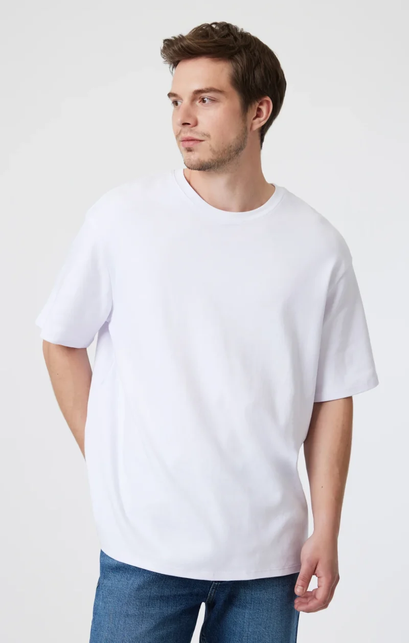 White - Drop Shoulder T-shirt