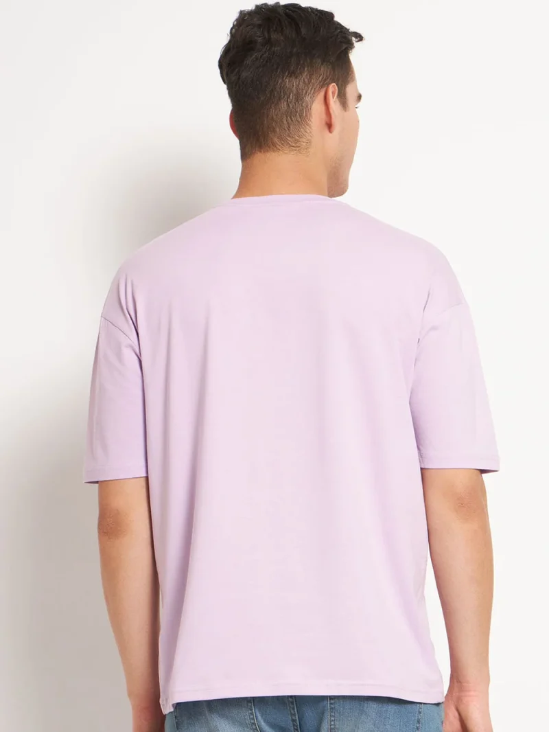 Lavender - Drop Shoulder T-shirt - Image 4