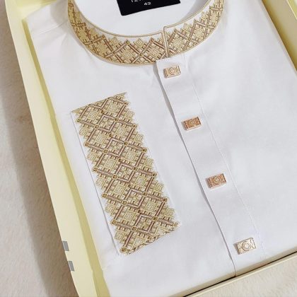 Premium Panjabi - White