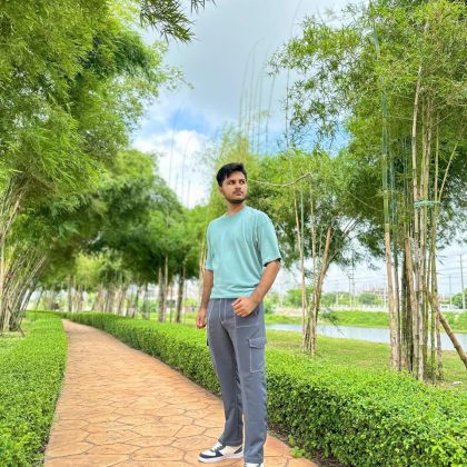 Aqua Blue - Drop Shoulder T-shirt