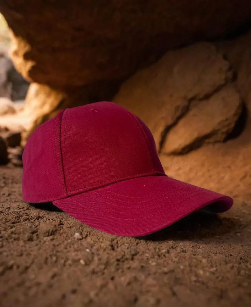 Premium Solid Cap - Red - Image 2