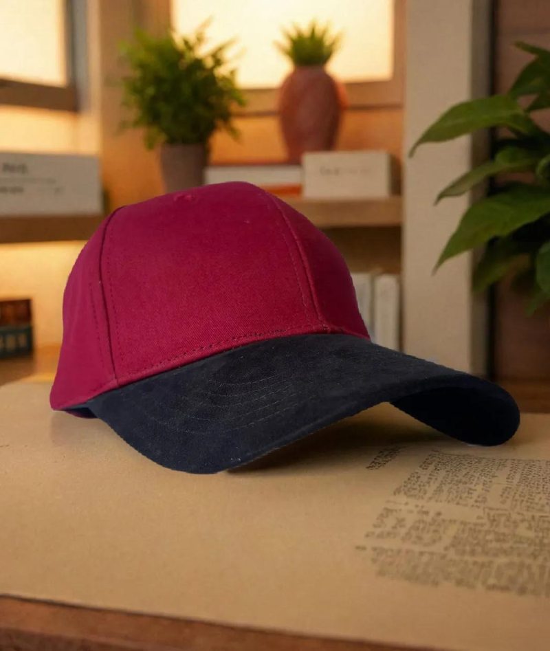 Premium Combination Cap - Maroon - Image 2