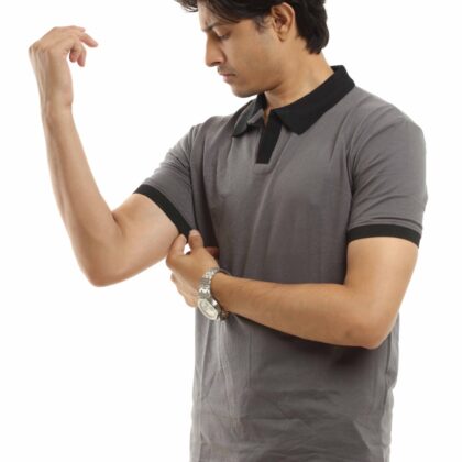 Ash - Contrast Polo Shirt