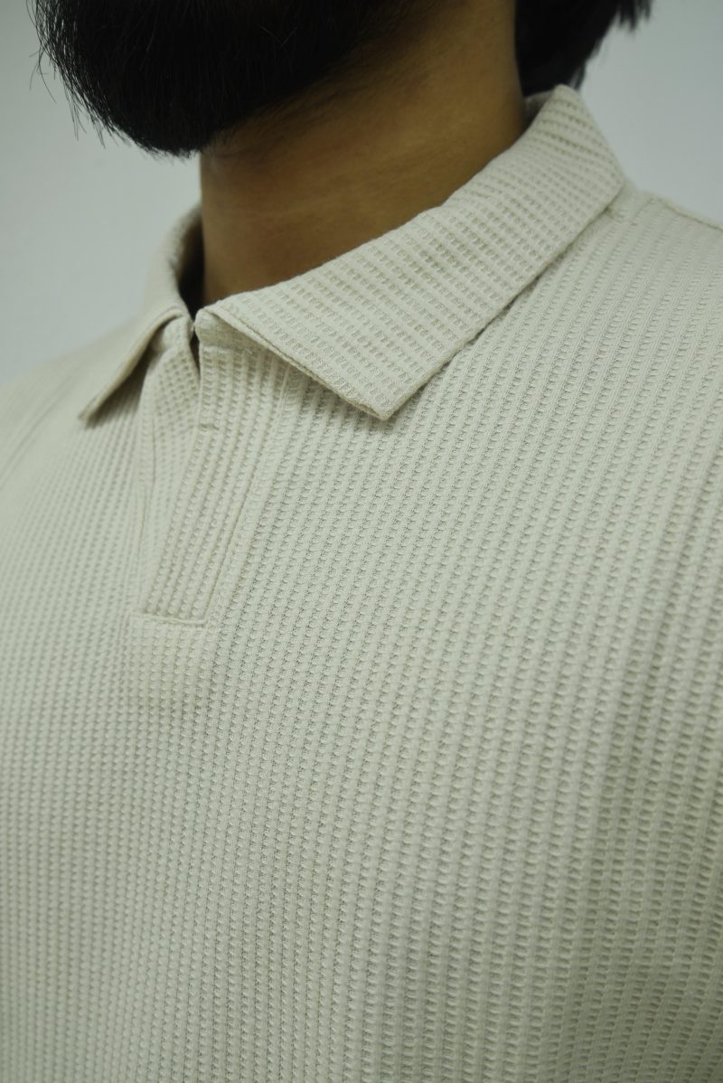 Light Cream - Executive Polo Shirt - Image 2
