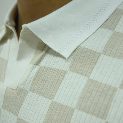 Square Cream - Executive Polo Shirt