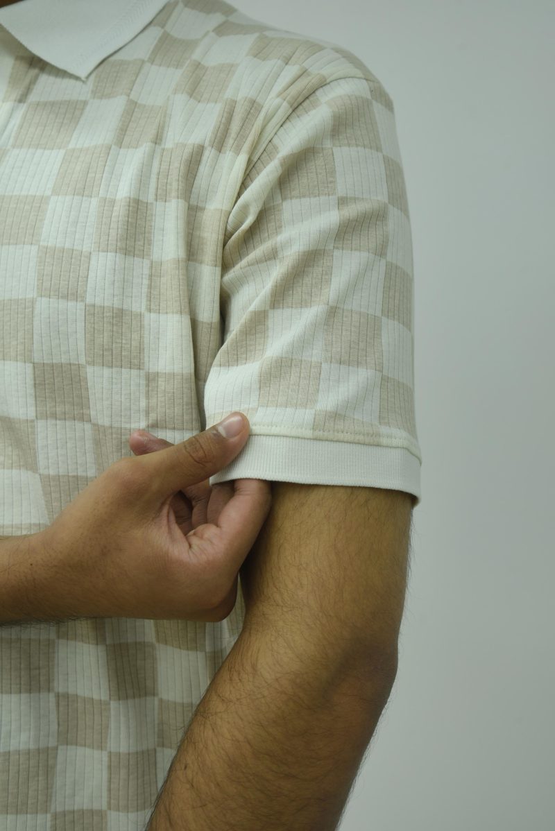 Square Cream - Executive Polo Shirt - Image 3