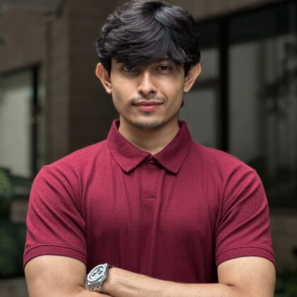 Maroon - Body Fit Textured Polo Shirt
