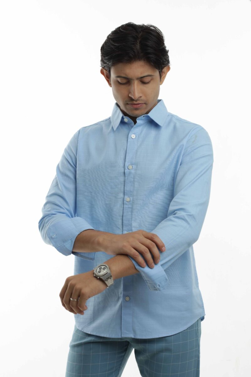 Sky Blue - Executive Shirt - Image 4