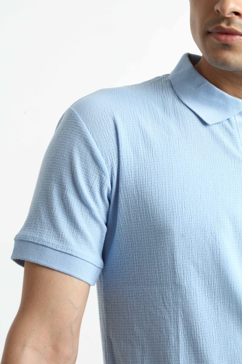 Sky Blue - Executive Polo Shirt - Image 2