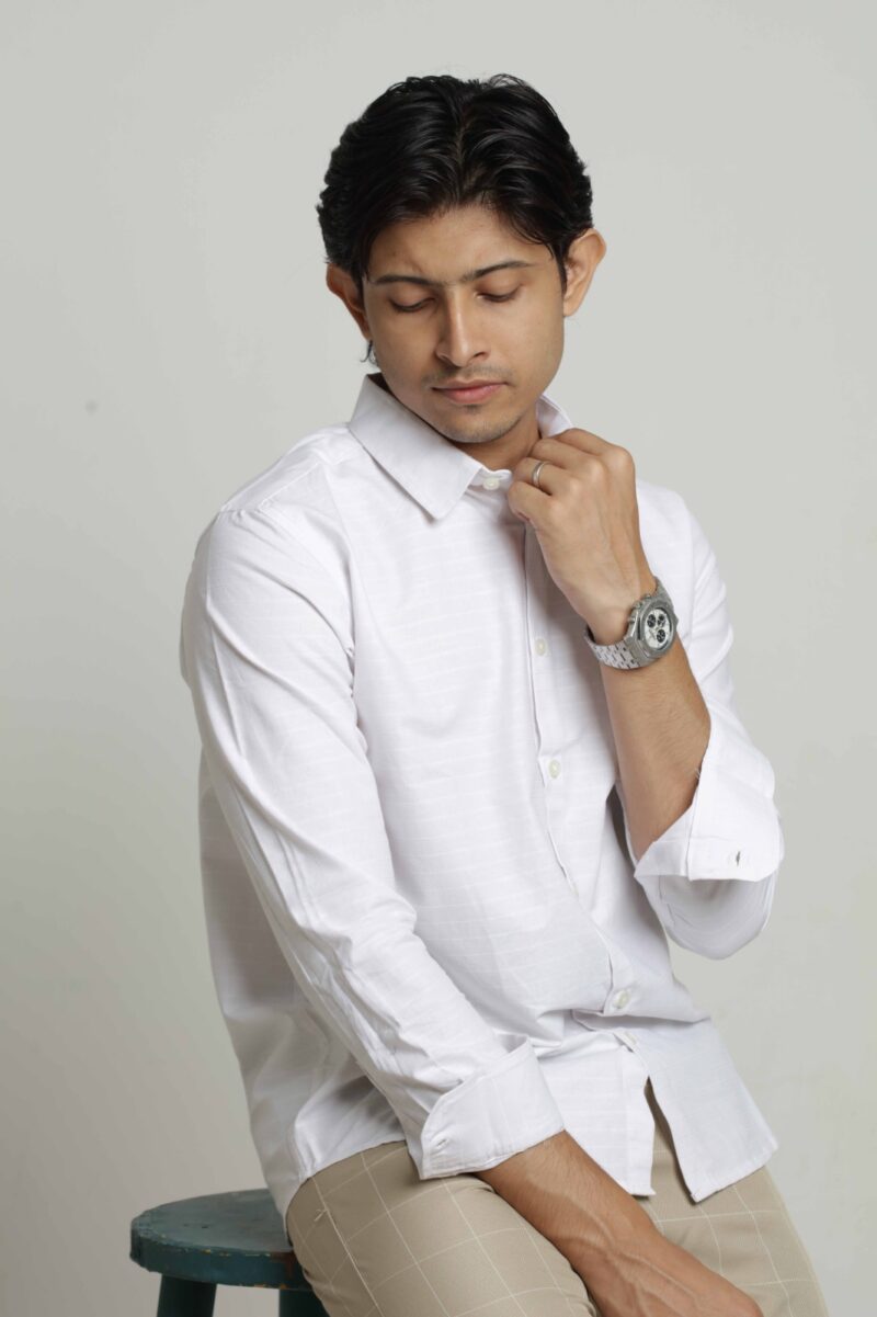 White - Executive Shirt - Image 2