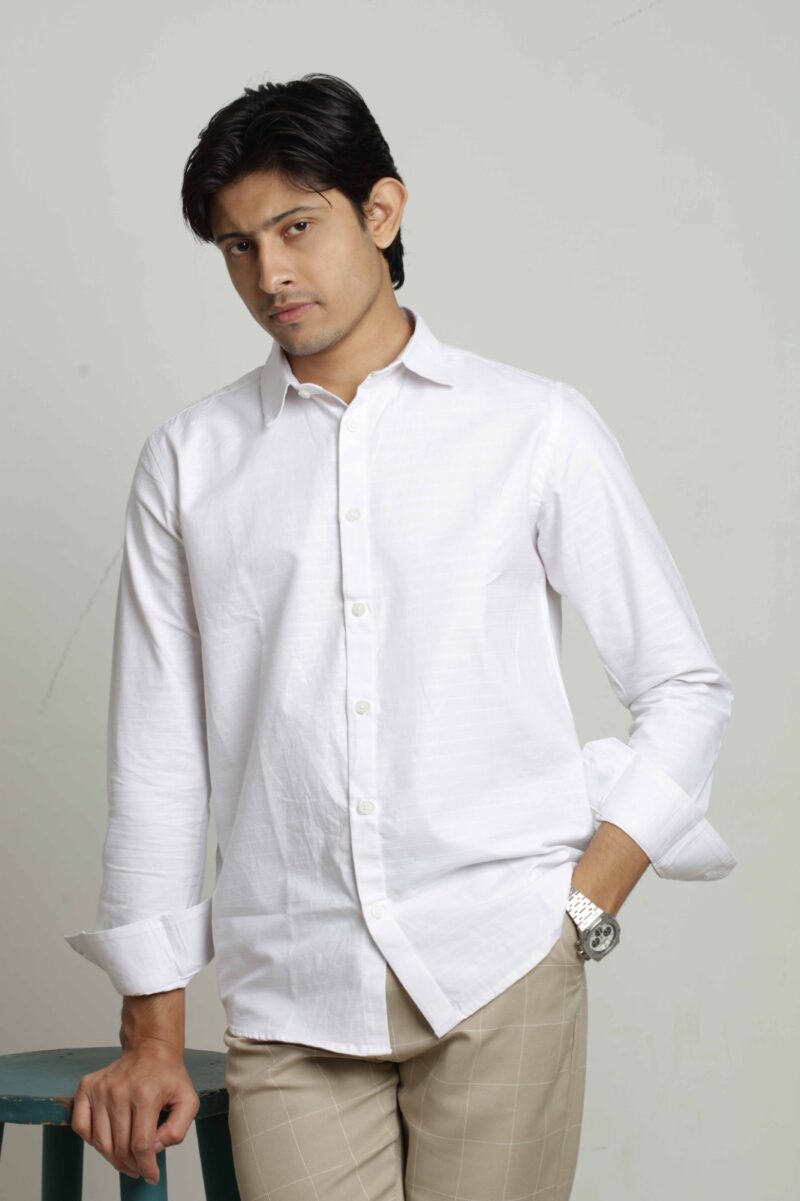 White - Executive Shirt - Image 3