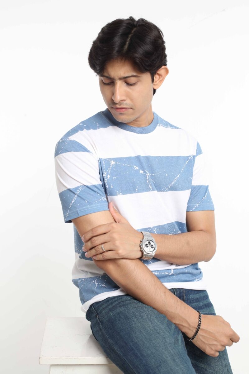 Light Sky - Half Sleeve Tee - Image 2