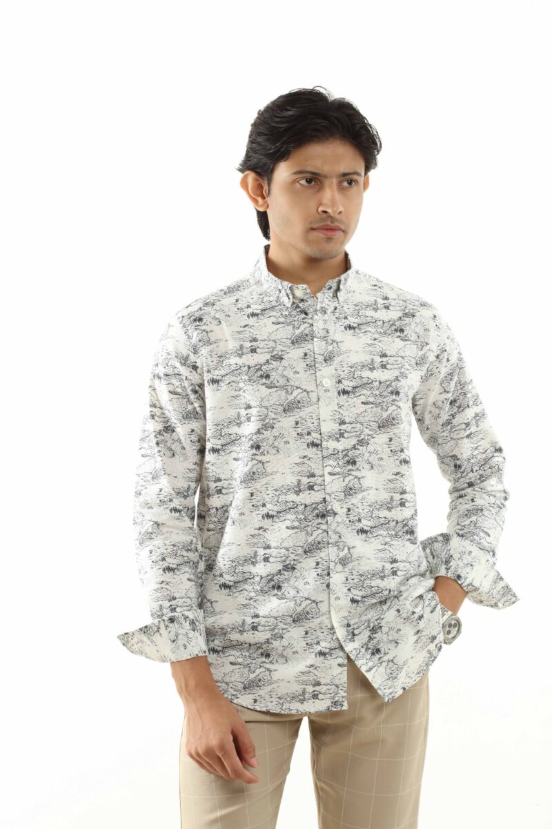 Ink Weave - Casual Printed Shirt - Image 2