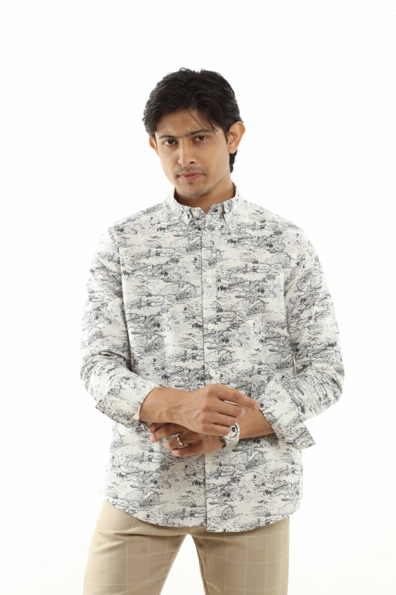 Ink Weave - Casual Printed Shirt - Image 3
