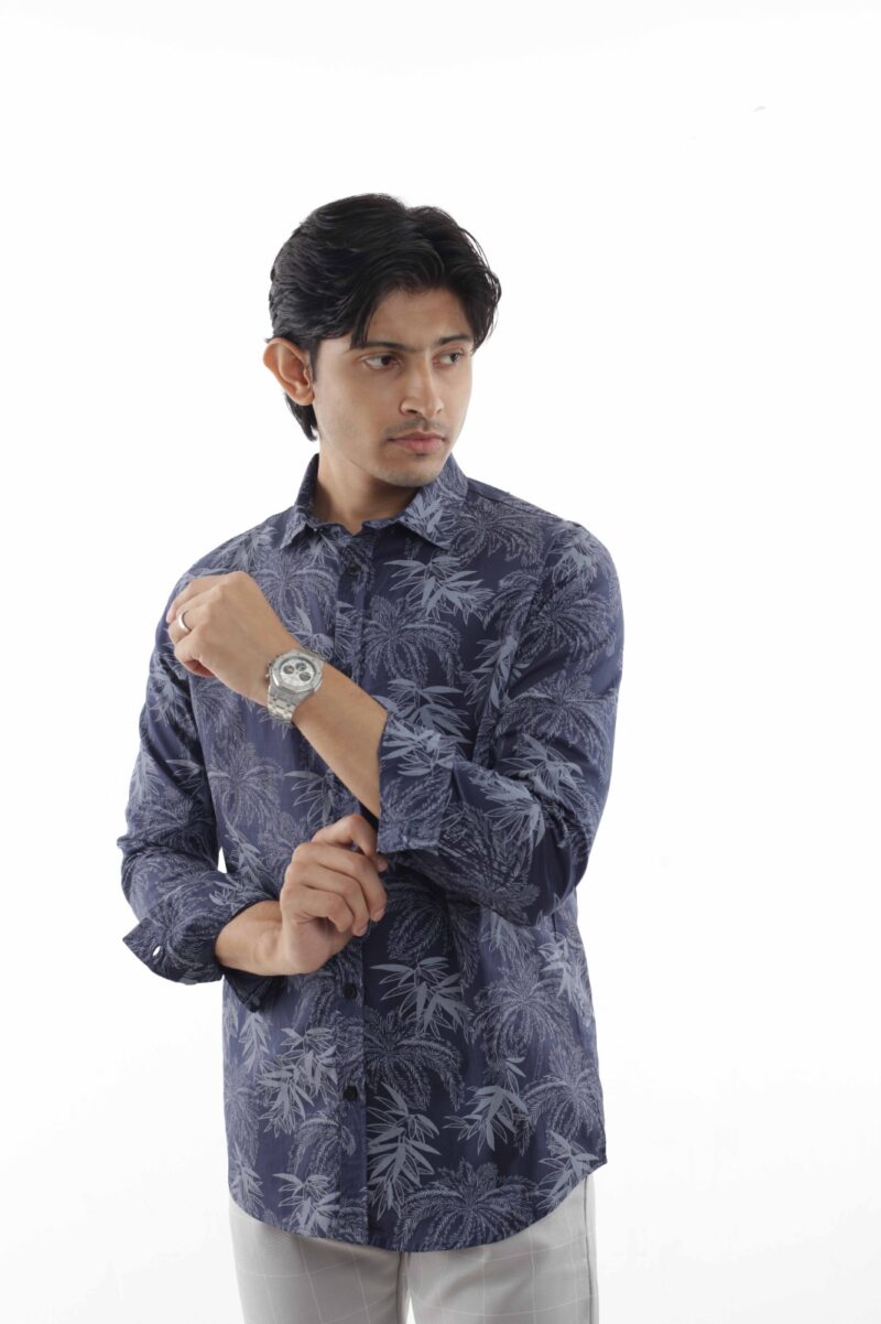 Leaf - Casual Printed Shirt - Image 4