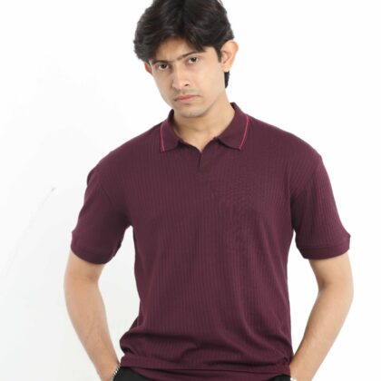 Maroon - Relax Polo (Light Weight)