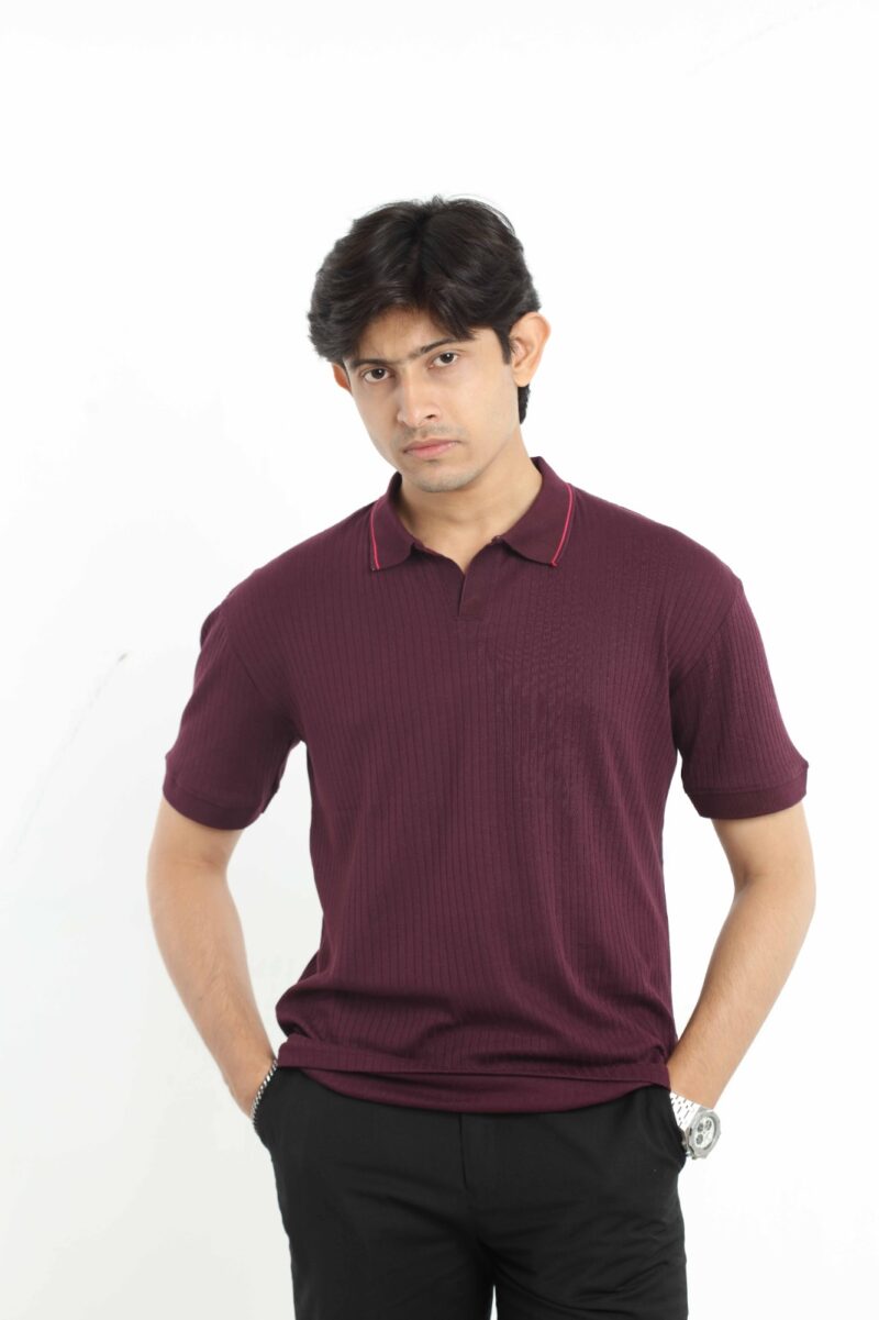 Maroon - Relax Polo (Light Weight)