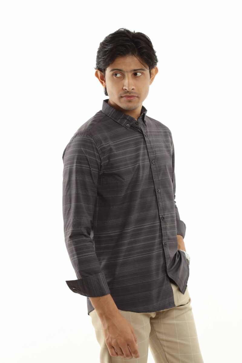 Space Line - Casual Printed Shirt - Image 4