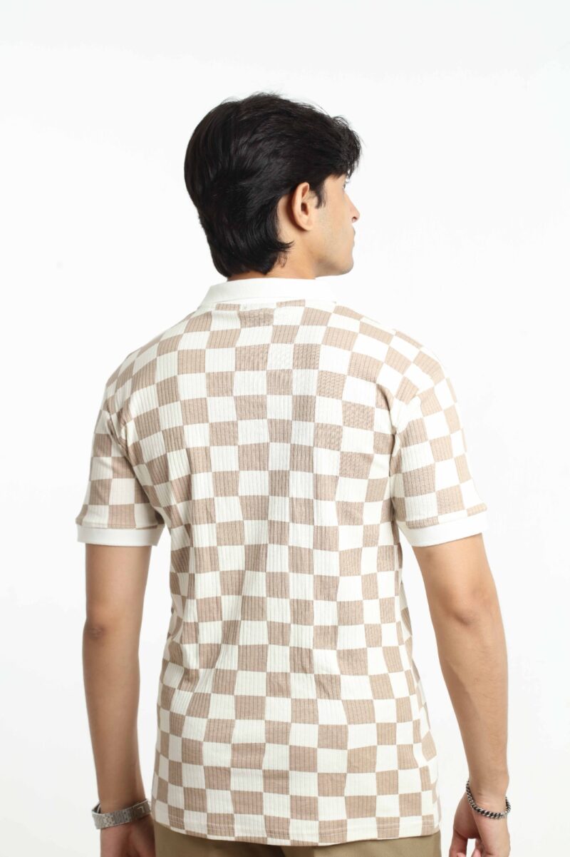 Square Brown - Executive Polo Shirt - Image 7