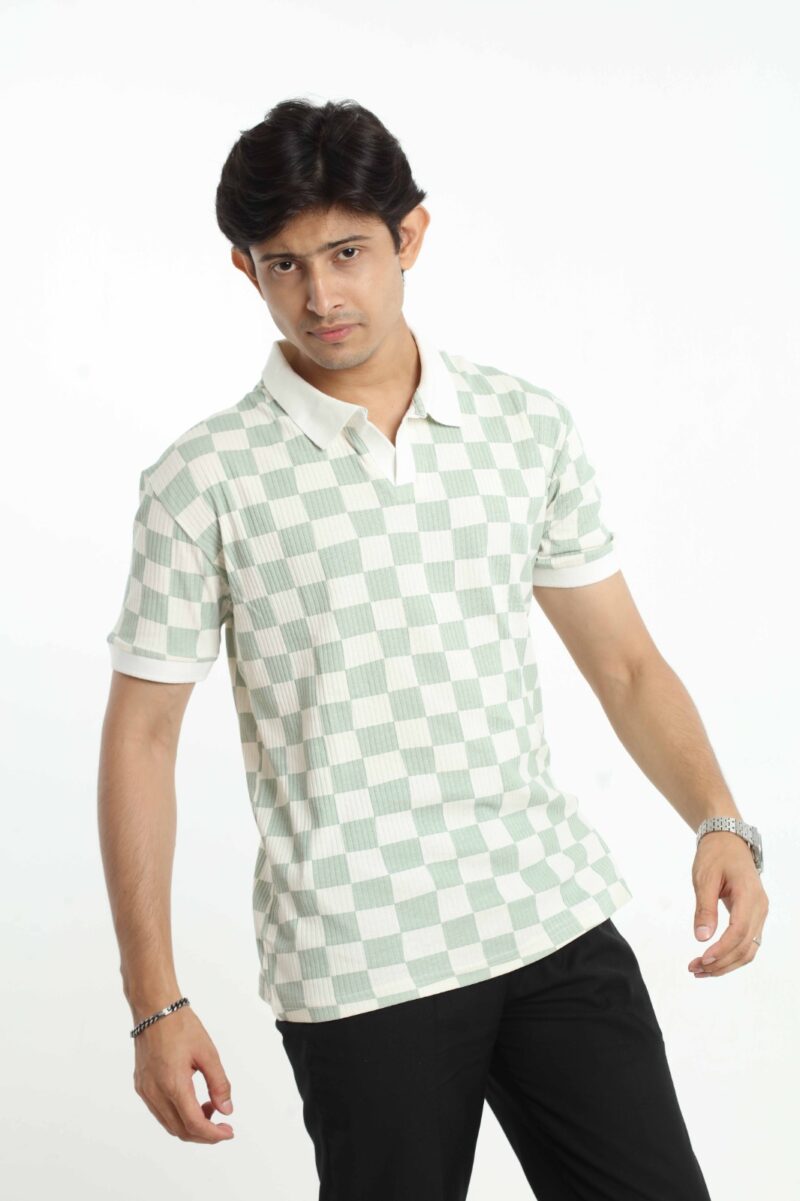 Square Green - Executive Polo Shirt - Image 9