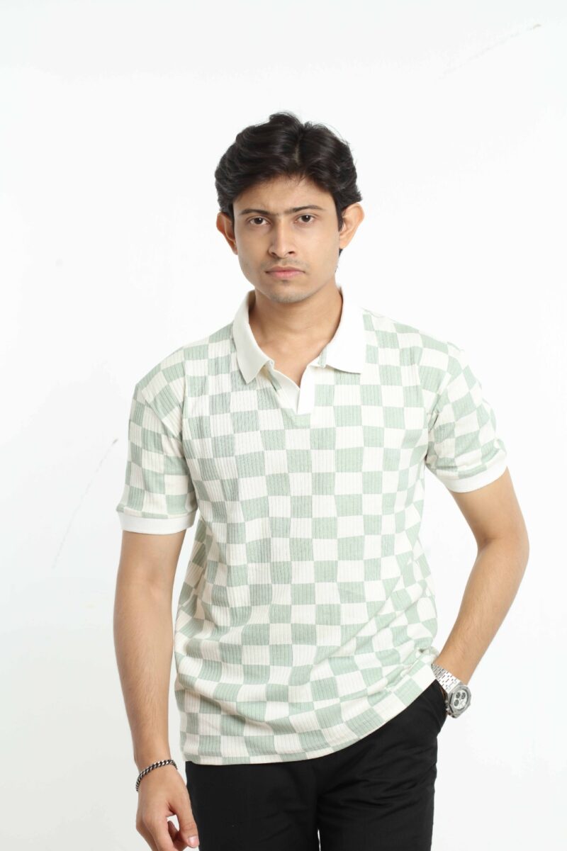 Square Green - Executive Polo Shirt - Image 5