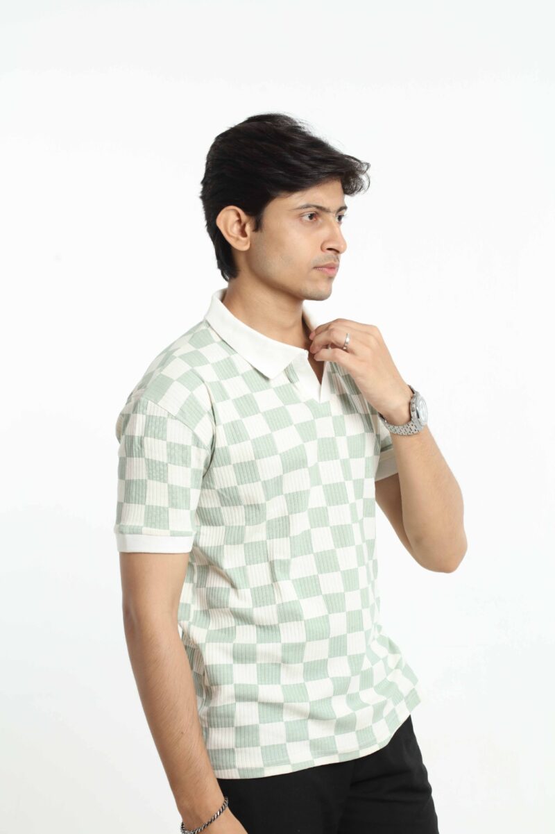 Square Green - Executive Polo Shirt - Image 3