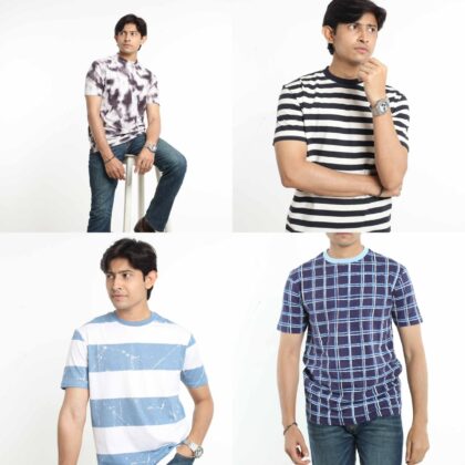 4pcs Combo Premium T-Shirt