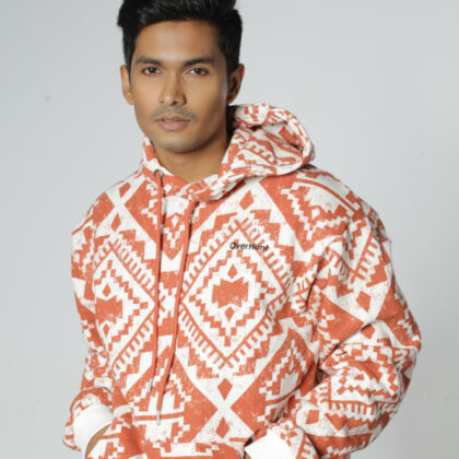 Printed Orange - Unisex Hoodie